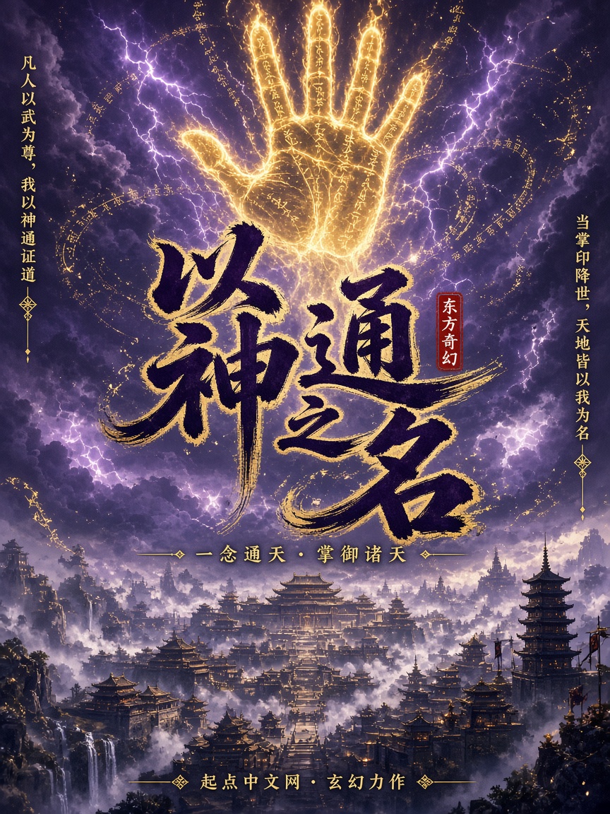 《以神通之名》AI主题封面