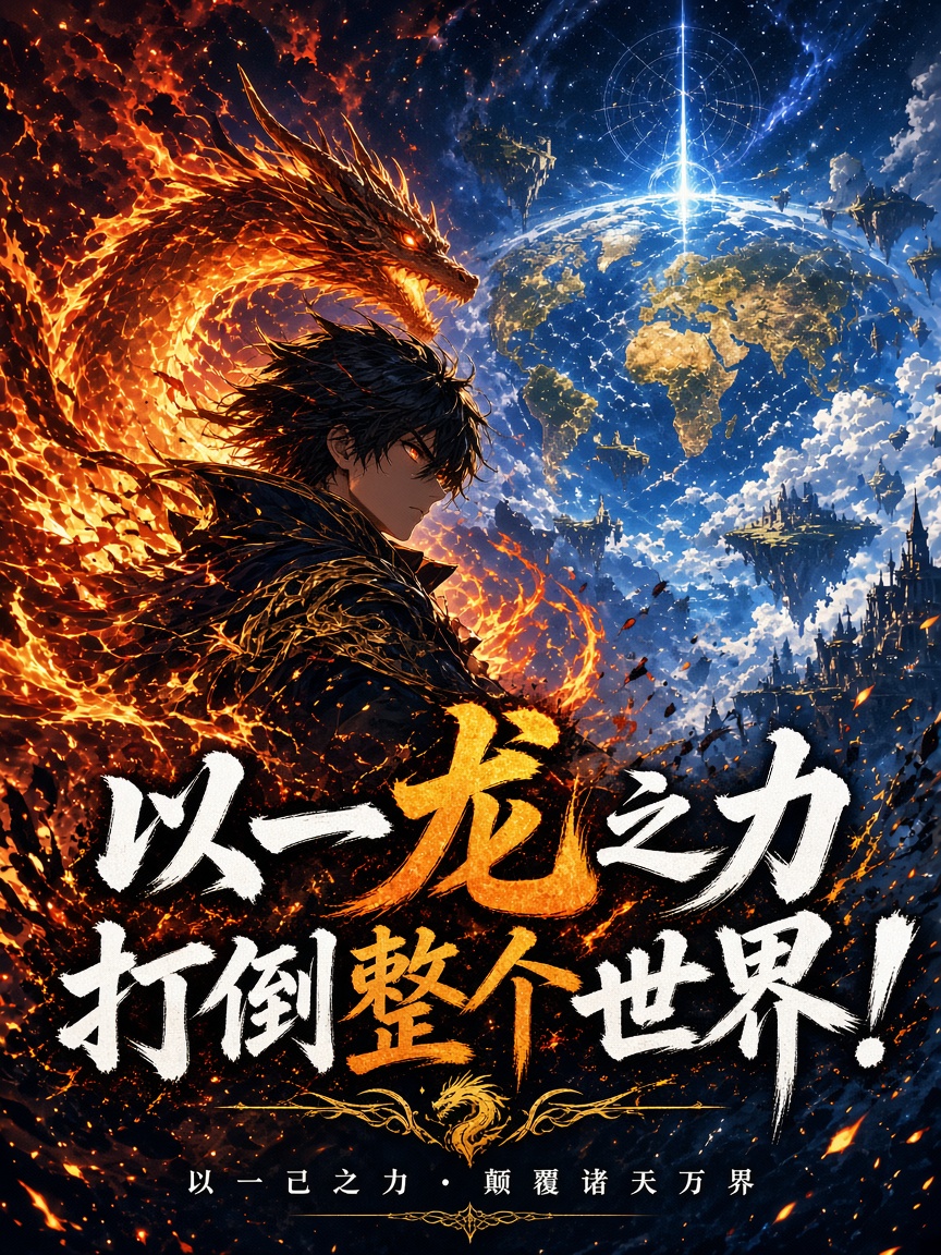 《以一龙之力打倒整个世界！》AI主题封面